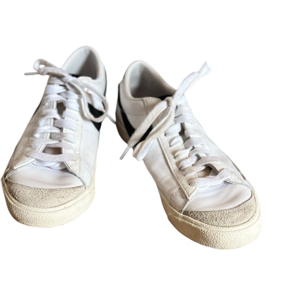 Nike Blazer Low '77 Vintage Womens Casual Shoes White Black Size 8 - Picture 2 of 8